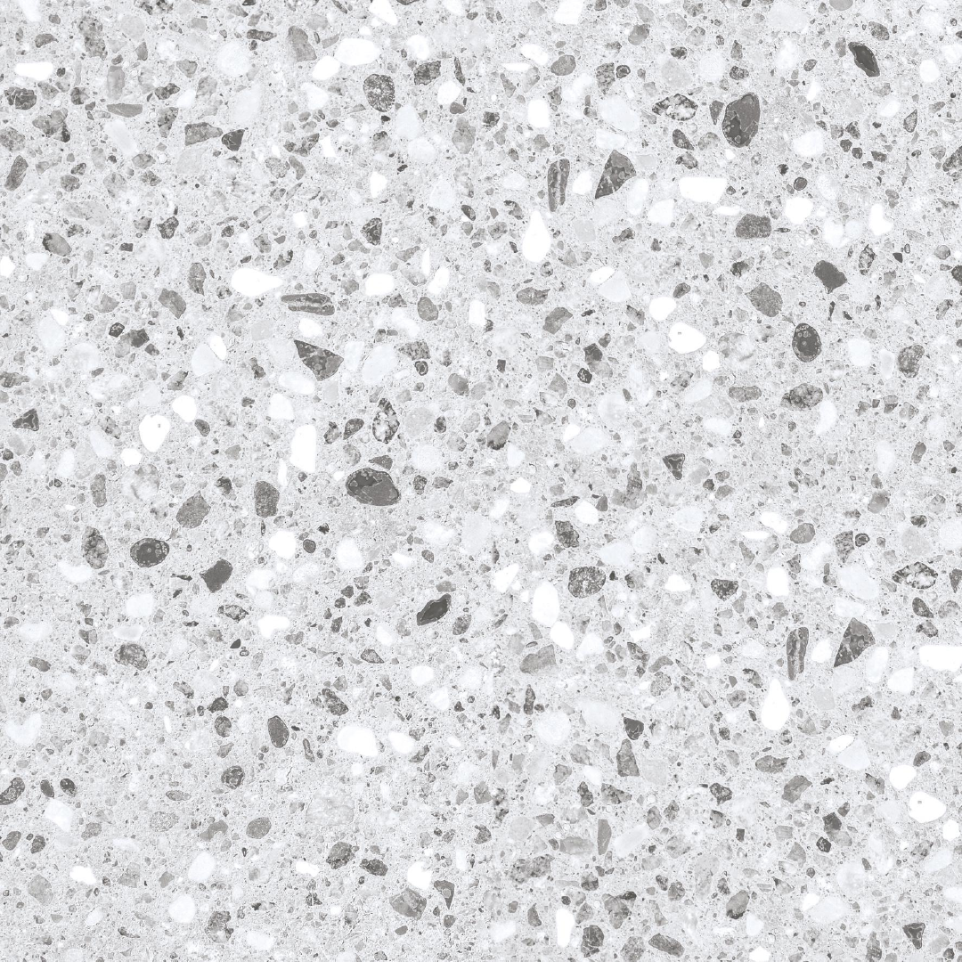 กระเบื้องพื้น 40x40 cm. กรวดสีสัน-เทา
