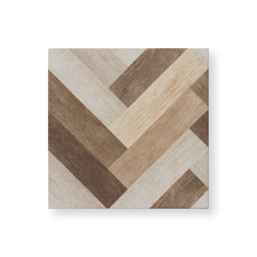 กระเบื้องพื้น 40x40 cm. มิกซ์เจอร์วู๊ด-น้ำตาล