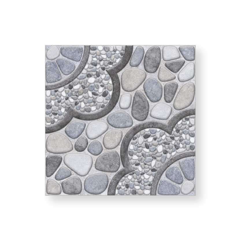 กระเบื้องพื้น 40x40 cm. วังศิลา-เทา