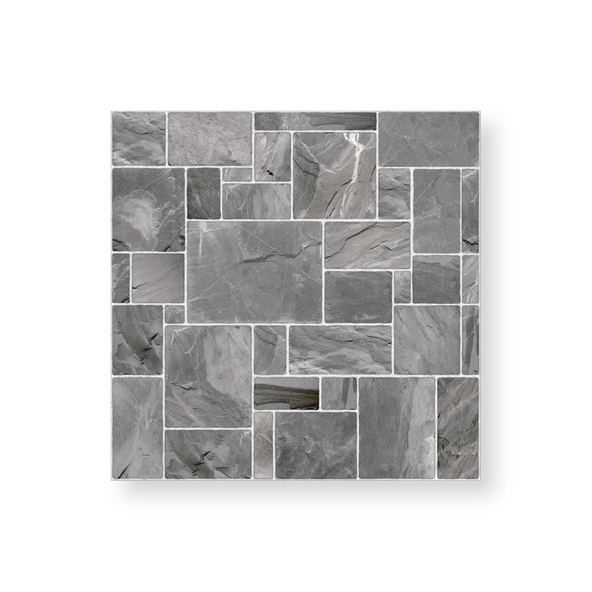 กระเบื้องพื้น 40x40 cm. เทอร์เรน-เทาเข้ม